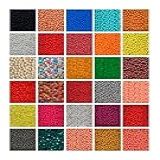 3000 Unid Miçangas Bolas Contas Plástico 6mm 30 Cores Para Pulseiras Colar Artesanatos Brinquedos