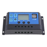 30a Controlador De Carregador De Painel Solar Led Lâmpada