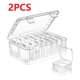 30pcs Box Organizador Tamanho G Divisórias Porta Miçangas