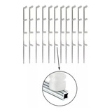 30pcs Haste De Aluminio Estrela Cerca Eletrica 4 Isoladores