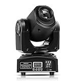 30W RGBW LED Moving Head Beam With Gobo Iluminação De Palco DMX DJ Party Disco Light Para KTV Wedding Helloween Christmas