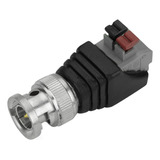 30x Conector Bnc Macho Borne Engate Rápido P Câmera De Cftv