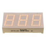 30x Display 7seg Anodo Vermelho 3 Digitos 19x38mm Xdmr14a3