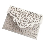 31 Envelopes Rendados Convite De Casamento Chique