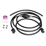 32 858104K08 Kit De Mangueira De Linha De Combustível Externo De 5 40 6 Cm 3 Pés Substituição Para Yamaha Marine Johnson Mercury Motor De Popa 4 Hp 200 Hp Com Tanque De Lâmpada Primária Conector Fêmea