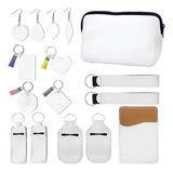 32 Peças Kit De Sublimação Em Branco Diy Sublimação