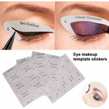 32 Pares Stencil Eyeshadow Eyeliner Estencil De Sombra Olho