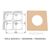 32 Tela Mágica medidor presilha Balões Bexigas Painel Festa