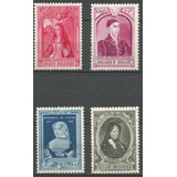33015 Belgica Lote Com 4 Selos