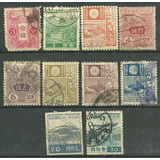 3351 Japão - Lote Com 10 Selos