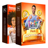 340 Artes Editável Encartes Photoshop Psd Pack Supermercado