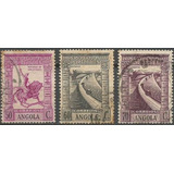 34101 Angola Lote Com 3 Selos
