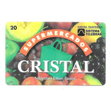 3440 Cartão Telefônico S M Cristal Tir 10 Mil Telebras