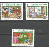 34837 Turks E Caicos Islands Mickey s Christmas Carol 1982