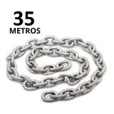 35 Metros De Corrente Galvanizada 8mm