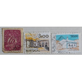3540 Portugal Lote Com 3 Selos