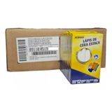 36 Cxs Lápis De Cera Estaca Branco Giz Profissional Acrilex