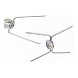 36 Ganchos Garfo Duplo E 8 Simples Espeto Maquina De Frango