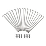 36 Raio Traseiro 4mm Cromado Moto Titan Fan 125 150 160 Tmac