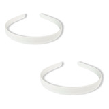 36 Arco Branco Acessório Média Reta Arquinho Plástico 15mm