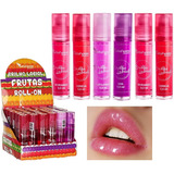36 Batom Gloss Brilho Labial Sabor Frutas Atacado Revenda