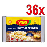 36 Pipoca De Microondas Yoki 100g Manteiga De Cinema Atacado