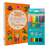 365 Desenhos Para Meninos Lápis De Cor 12 Cores Multicolor Faber castell