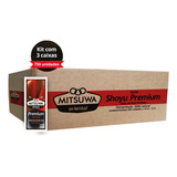 3caixas Sachês Shoyu Mitsuwa Premium 8 Ml 250un Para Sushi