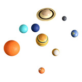 3d Way System Oito Planets Model Creative Earth Decoration