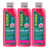 3l Aditivo Orgânico Radiador Pronto Uso Rosa Radiex Bio