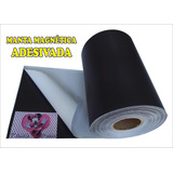 3m X 62cm Manta Imantada Adesivada 0,3mm Imã De Geladeira