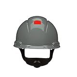 3M Capacete De Segurança H 708 3M Secure Fit Com Suspensão De Catraca E Sensor UV Cor Cinza