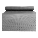 3m Piso Tapete Moeda Emborrachado Cinza 3m Comp X 1 30mlarg