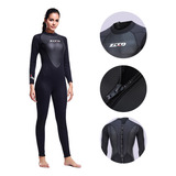 3mm Feminina Roupa De Mergulho Térmica De Neoprene