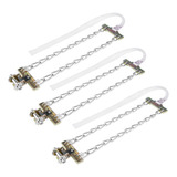 3pcs 235 285mm Antiderrapante Lama Gelo Neve Pneu Corrente I
