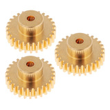 3pcs 27t Motor Pinhão Metal Para Wltoys A959 b Rc Rock M