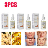 3pcs Cúrcuma Dark Spot Corrector Sérum Cuidados Com A Pele H