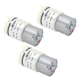 3pcs Micro Diafragma Bomba Mini Vácuo Água Air Motor Para