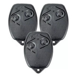 3pcs Controle Remoto Portão Eletrônico Rossi 433mhz Original Kit Com 03 Unidades Segue Com Pilha