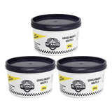 3pcs Graxa Branca Náutica Automotiva Uso Geral 500gr Gitanes