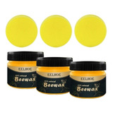 3pcs Móveis Eelhoe Polimento Móveis Cera De Abelha Mogno