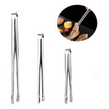 3pcs Pinça Barman Bartender Culinária Gastronomia Pegador