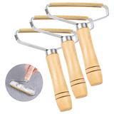 3pcs Removedor De Fiapos De Rolo De Raspador De Tapete Portá