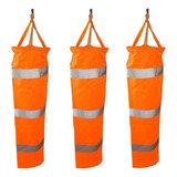 3x 1 Peça Biruta De Aeroporto Exterior Bolsa Vento )