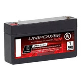 3x Bateria Selada 6v 1,3ah Unipower Up613 Alarme Segur 1.3ah