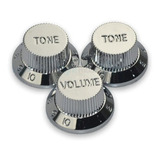 3x Botão De Volume Tone Knob