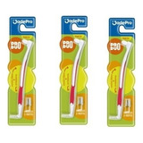 3x Escova Interdental Duo Pro Inclui 2 Refil Jade Pro