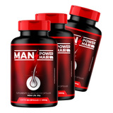 3x Manpower Hair 180 Caps Original - Calvície Nunca Mais