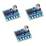 3x Placa Amplificador 5128 - 5w Mono Classe D