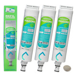 3x Refil Filtro Consul Facilite Compativel Cpc30 Cpc31 Cix01